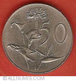 50 Cents 1968 - Swart - Afrikaans Legend
