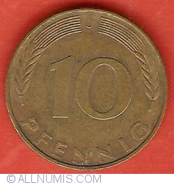 10 Pfennig 1989 J