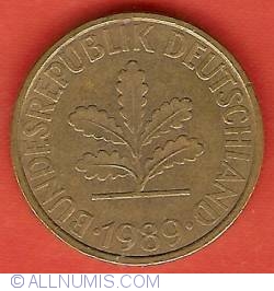 Image #2 of 10 Pfennig 1989 J