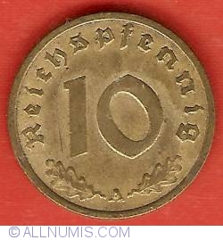 Image #1 of 10 Reichspfennig 1939 A