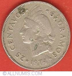 Image #2 of 25 Centavos 1974