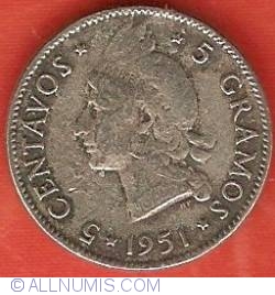 5 Centavos 1951