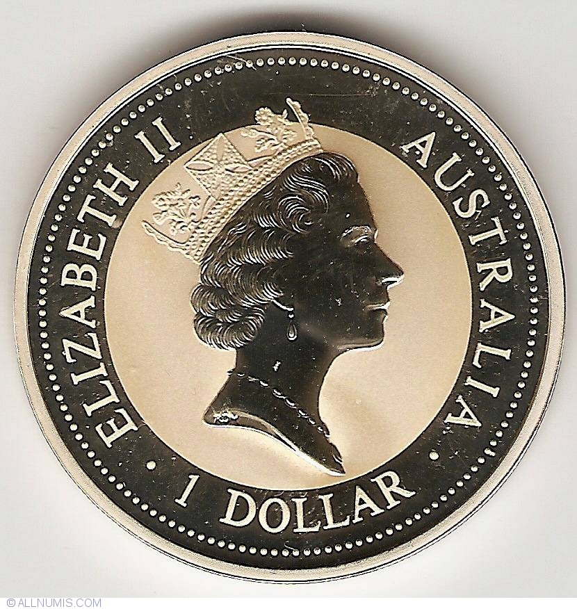 1 Dollar 1995 - Kookaburra, Investment - Kookaburra - Australia