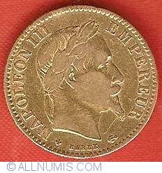 Image #1 of 10 Francs 1863 BB