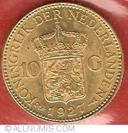 Image #2 of 10 Gulden 1927