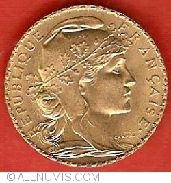 Image #1 of 20 Francs 1909