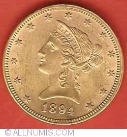 Image #1 of Eagle 10 Dollars 1894