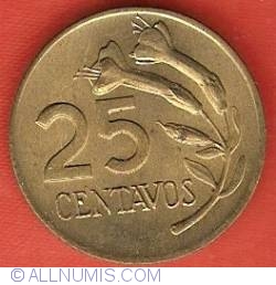 25 Centavos 1968