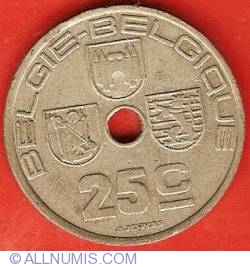 Image #2 of 25 Centimes 1938 (Dutch)