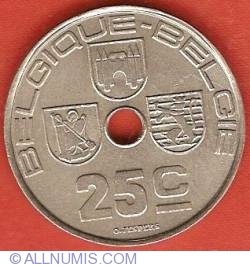 Image #2 of 25 Centimes 1938 (French)