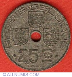 Image #2 of 25 Centimes 1946 (Dutch)