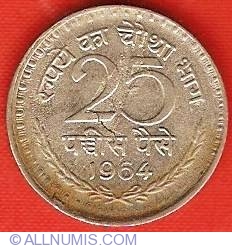 Image #2 of 25 Paise 1964 (C)