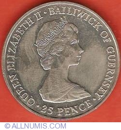 25 Pence 1980 - Queen Mother's 80th Birthday