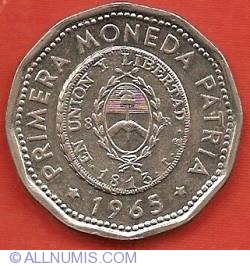 Image #2 of 25 Pesos 1965