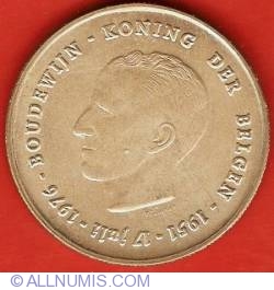250 Francs 1976 - Silver Jubilee (Dutch)