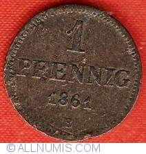 Image #2 of 1 Pfennig 1861