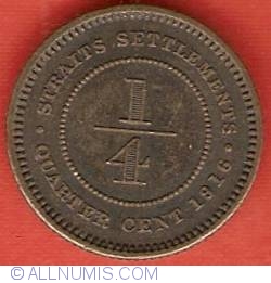 1/4 Cent 1916