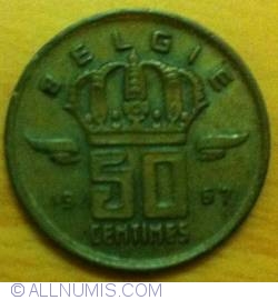 Image #1 of 50 Centimes 1967 (België)