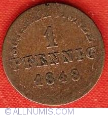 Image #2 of 1 Pfennig 1848