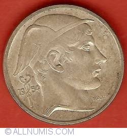 Image #2 of 50 Francs 1954 (belgië)
