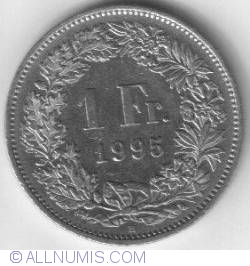 Image #1 of 1 Franc 1995 B