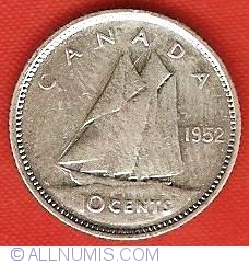 Image #2 of 10 Cents 1952