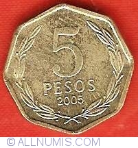 Image #2 of 5 Pesos 2005