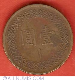 Image #1 of 1 Yuan 1981 (70) (年十七國民華中)