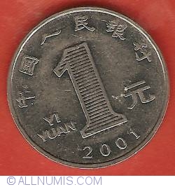 1 Yuan 2001