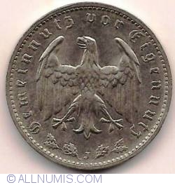 Image #2 of 1 Reichsmark 1937 J