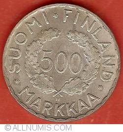Image #1 of 500 Markkaa 1952 - Olympic Games