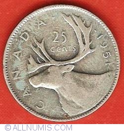 Image #2 of 25 Cents 1951