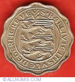 Image #1 of 3 Pence 1956