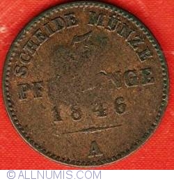 Image #2 of 3 Pfennige 1846 A