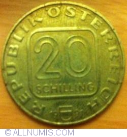 Image #1 of 20 Schilling 1991 - Anniversary Birth Of Franz Grillpartzer