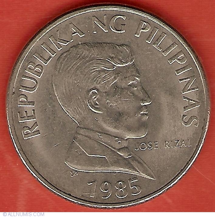 1 Piso 1985 Republic 1981 2000 Philippines Coin 21173
