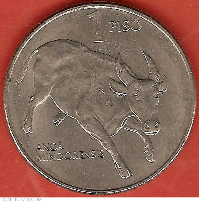 1 Piso 1985 Republic 1981 2000 Philippines Coin 21173