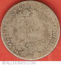 Image #2 of 50 Centimes 1888 A