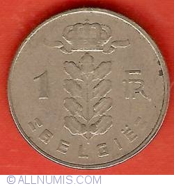 Image #1 of 1 Franc 1956 (België)