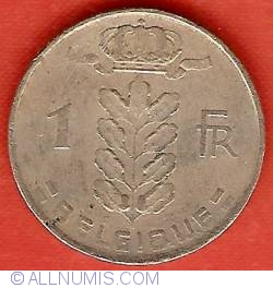 Image #1 of 1 Franc 1961 (Belgique)