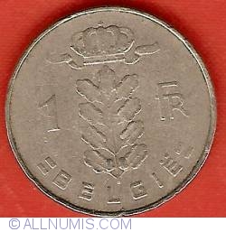 Image #1 of 1 Franc 1962 (België)