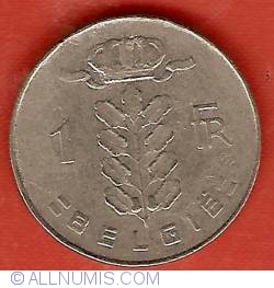 Image #1 of 1 Franc 1974 (België)