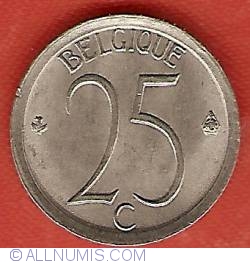 Image #1 of 25 Centimes 1972 (Belgique)