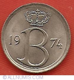 Image #2 of 25 Centimes 1974 (Belgique)