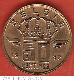 50 Centimes 1987 (België)