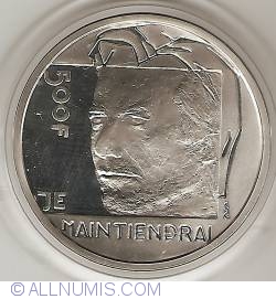 Image #1 of 500 Francs 2000 - Coronation Of Grandduke Henri