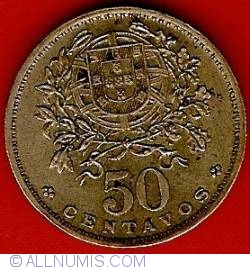 Image #2 of 50 Centavos 1955