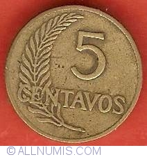 Image #2 of 5 Centavos 1943