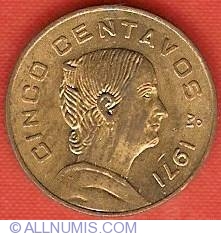 Image #2 of 5 Centavos 1971