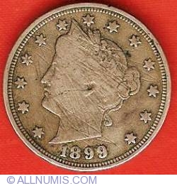 Image #1 of Liberty Head Nickel 1899